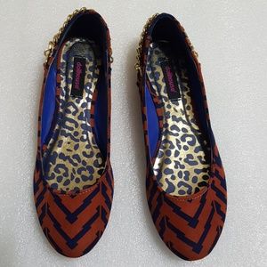 DOLLHOUSE🎀 women's stripped shoes size 7